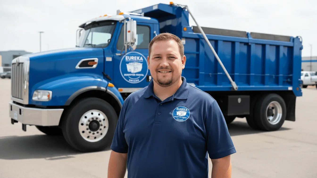 Eureka Dumpster Rental Arvada driver